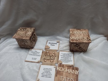 деревянная взрывающаяся коробка, спасибо родителям