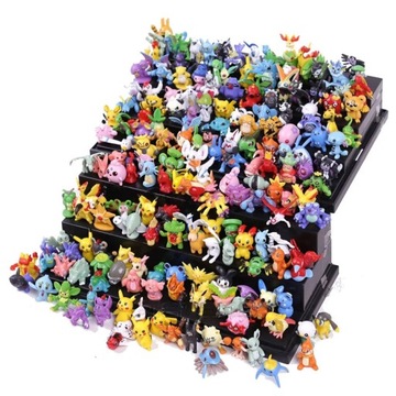 НАБОР ИЗ 144 ФИГУРОК POKEMON PIKACHU VAPOREON CUBONE