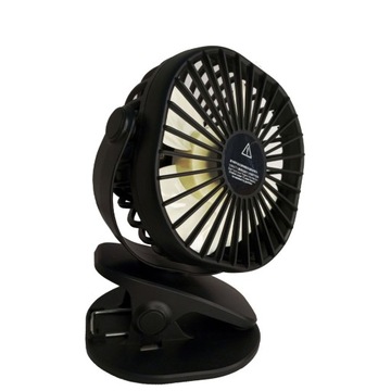 ОФИСНЫЙ НАСТОЛЬНЫЙ ВЕНТИЛЯТОР ДЛЯ ОФИСА В СПАЛЬНЕ, 3 СКОРОСТИ С ЗАЖИМОМ
