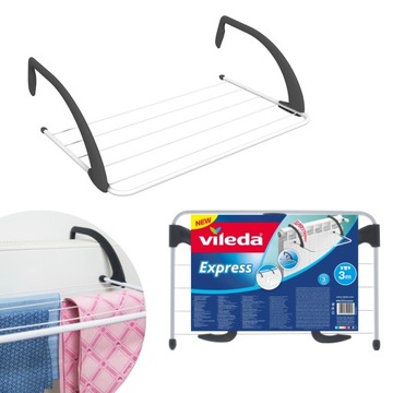 SUSZARKA VILEDA EXPRESS NA PRANIE GRZEJNIK BALKON