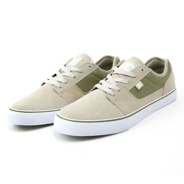 Buty DC shoes USA Tonik TG2 pistacjowe skóra 43 tenisówki do szkoły mocne