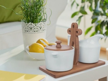 НАБОР Сахарница+Сливочник+Подставка