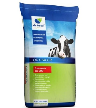 OPTIMLEK 20 POWER NGMO pasza dla krów 25kg DeHeus