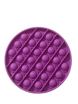 POP IT ZABAWKA ANTYSTRESOWA KÓŁKO - FIOLETOWY