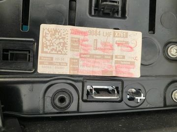 JAGUAR F-PACE X761 LIFT 2021 ЛЕВАЯ ОБИВКА БОКОВОЙ ДВЕРИ БОКОВАЯ ПЕРЕДНИЙ МЕРИДИАН