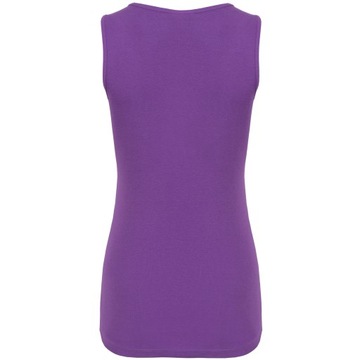 KOSZULKA NA RAMIĄCZKACH TOP BOKSERKA BAWEŁNA M