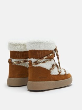 Moon Boot Śniegowce Damskie Ltrack Shearling Whisky White 36