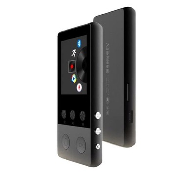Odtwarzacz MP3 MAHDI A5 16 GB, 80 godzin pracy Bluetooth, czarny.