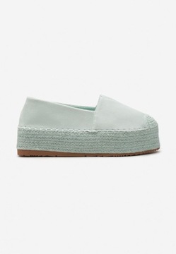 Renee Zielone Espadryle damskie 37 Ekozamsz