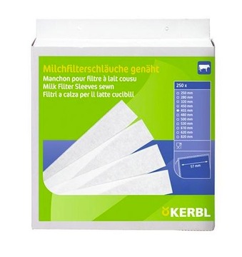 Filtr rurowy do mleka 455 x 57 mm 250 szt. Kerbl