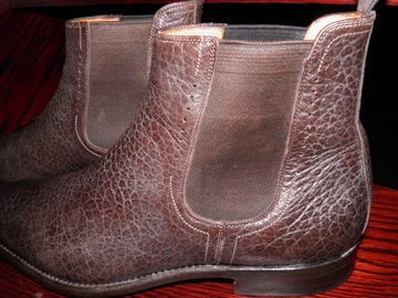 SANTONI EXTRA МУЖСКИЕ БОТИНКИ / Ботинки Челси размер 42