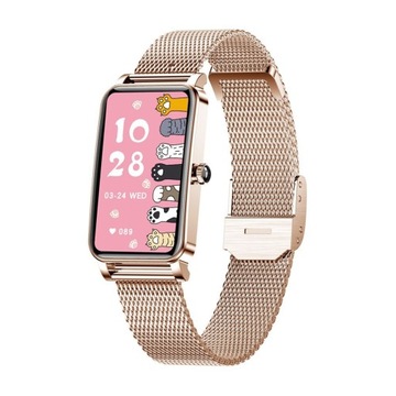 SMARTWATCH DAMSKI ZEGAREK RONEBERG HR9 ZŁOTY
