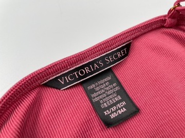 Bluzka damska krótki top róż prążkowany modal VICTORIA'S SECRET r. XS