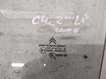 CITROEN C4 1 I 04- COUPE SKLO (OKNO) LEVÝ PŘEDNÍ ...5