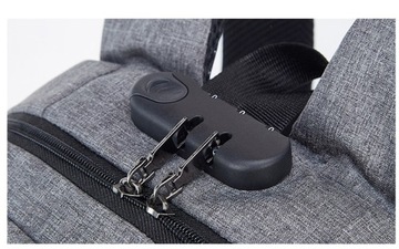 Plecak na laptopa miejski antykradzieżowy młodzieżowy na co dzień do pracy