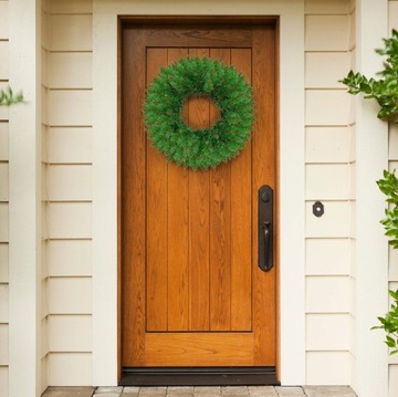 STROIK ŚWIĄTECZNY WIANEK DEKORACYJNY OZDOBA WIENIEC NA DRZWI NA STÓŁ 40 CM