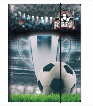 Teczka z gumką A4 FOOTBALL piłka nożna Derform