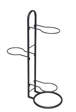 СТОЙКА ДЛЯ ШАРОВ на 3 шт. – футбольный мяч, сетка, корзина – металл