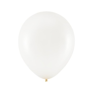 Balon metaliczny ecru 10