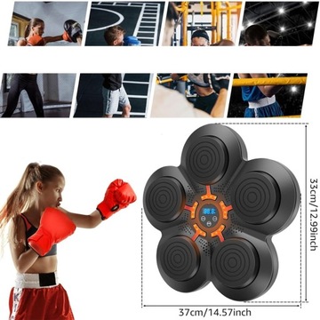 МУЗЫКАЛЬНЫЙ БОКСЕРСКИЙ МАШИНА В ТРЕНИРОВОЧНОЙ БОКСЕРСКОЙ СТЕНЕ С РЕГУЛИРУЕМОЙ СКОРОСТЬЮ