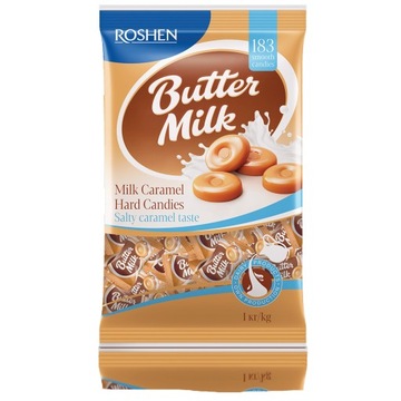 Roshen Butter Milk Cukierki karmelki mleczne 1 kg