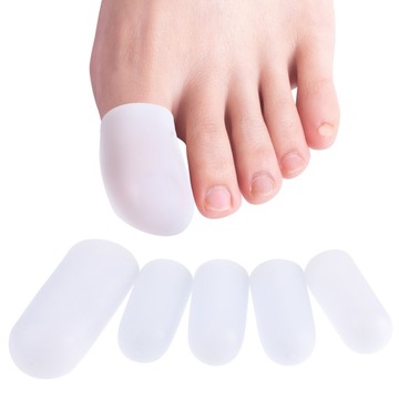 Накладки на пальцы ног Силиконовая защита пятки