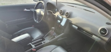 Audi A3 8P Hatchback 3d 2.0 TDI PD 140KM 2003 AUDI A3 Sportback 2.0 TDI 140 KM, skóra, klimatronic, alufelgi, elektryka, zdjęcie 27