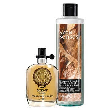 AVON Zestaw kosmetyków Masculine Woody