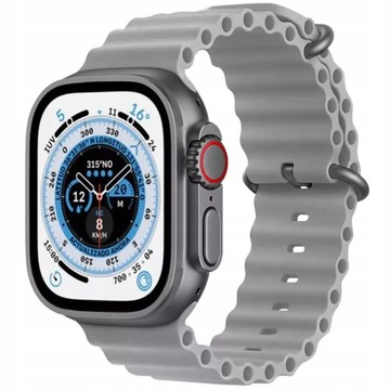 Smartwatch WIELOFUNKCYJNY OPASKA SPORTOWA PASKI PRO) szary