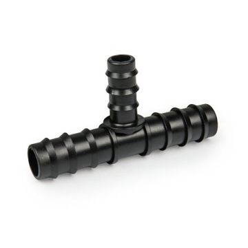 Trójnik Bradas Drip System wtyk na wąż 2x20mm 1x16