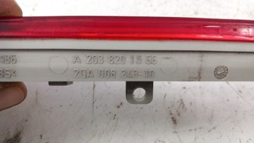 MERCEDES C TŘÍDA W203 KOMBI SVĚTLO 3 STOP