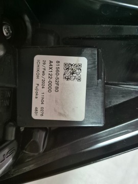 LEXUS LXB SVĚTLO LEVÝ LED ZADNÍ EU