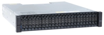 Dell PowerVault ME5024 24x 2,5" 2x 4-port 25Gbit SFP28 6x Ssd 400GB kolejnice