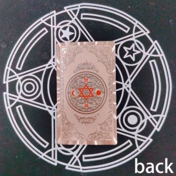 НАБОР КЛАССИЧЕСКИХ КАРТ ТАРО ГАДАНИЕ ТАРО СОЛНЦЕ ЗОЛОТАЯ ФОЛЬГА 78 КАРТ ПВХ