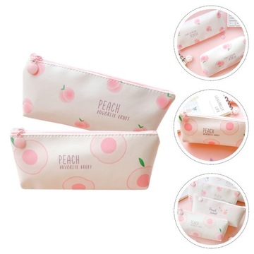 2 шт. креативный холщовый пенал на молнии для женщин