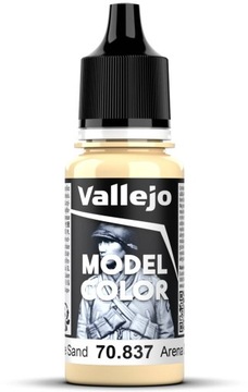 Vallejo 70837 Model Color 18ml Pale Sand