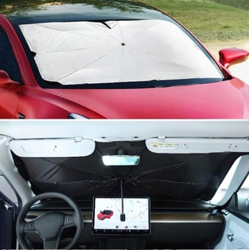 СОЛНЦЕЗАЩИТНЫЙ КОЗЫРЬ УФ-ЗОНТ ДЛЯ АВТОМОБИЛЯ ВЕТРОВОГО СТЕКЛА