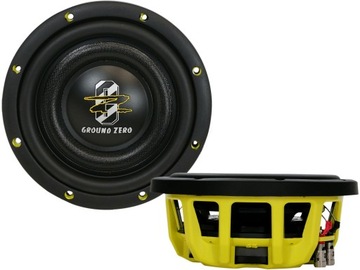 Ground Zero GZHW 8SPL-D2 FLAT subwoofer 500W 20cm