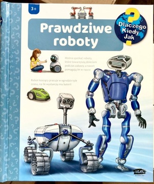 Prawdziwe roboty książka z okienkami Wydawnictwo Sam NOWA!