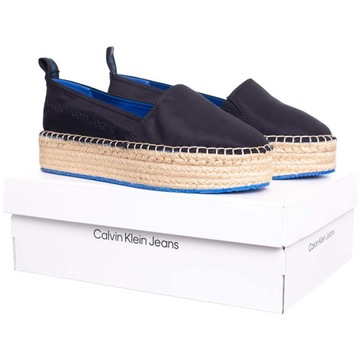 CALVIN KLEIN BUTY DAMSKIE ESPADRYLE CZARNE r. 39