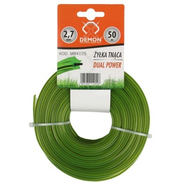 ŻYŁKA TNĄCA DO KOSY 2.7mm*50M GWIAZDKA ZBROJONA