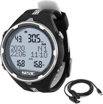 Zegarek do nurkowania i freedivingu Seac Action