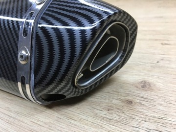 Универсальный НАКОНЕЧНИК ГЛУШИТЕЛЯ TUNING ATRAPOVICZ CARBON