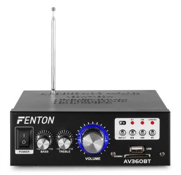 2x 40 Вт усилитель BT USB MP3 FM FENTON