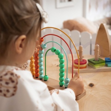 ОБРАЗОВАТЕЛЬНАЯ КОРОБКА МОНТЕССОРИ XXL 7 в 1 СЕНСОРНАЯ ИГРУШКА 25-30 МЕСЯЦЕВ