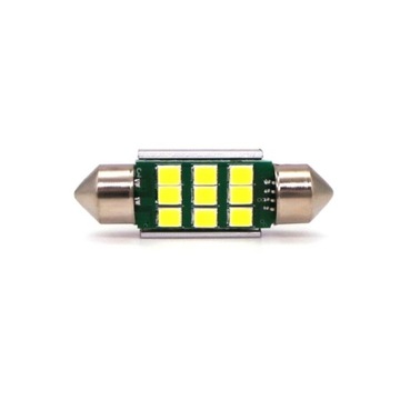 żarówka LED SV8.5 12-24V CANBUS 36mm Biała