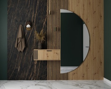 KONSOLA WISZĄCA LAMELLO LOFT DĄB ARTISAN LAMELE