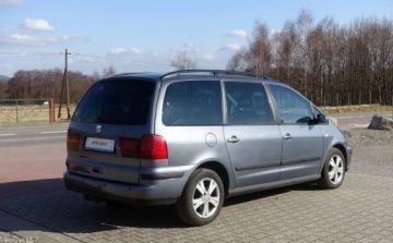 Seat Alhambra I (7MS) Minivan Facelifting 2.0 TDI 140KM 2008 Seat Alhambra 2.0TDI 140KM 7osobowy Zarejestrowany Wymieniony rozrzad Opon, zdjęcie 4