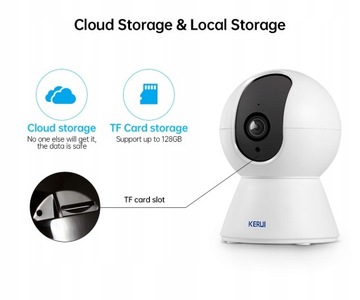 KERUI 1080P Tuya Smart Mini WiFi IP-камера для помещений