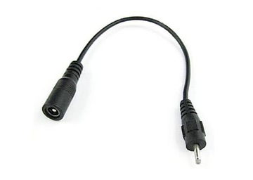 Adapter DC gn 2,1/5,5 wtyk 0,7/2,5 kabel adapter